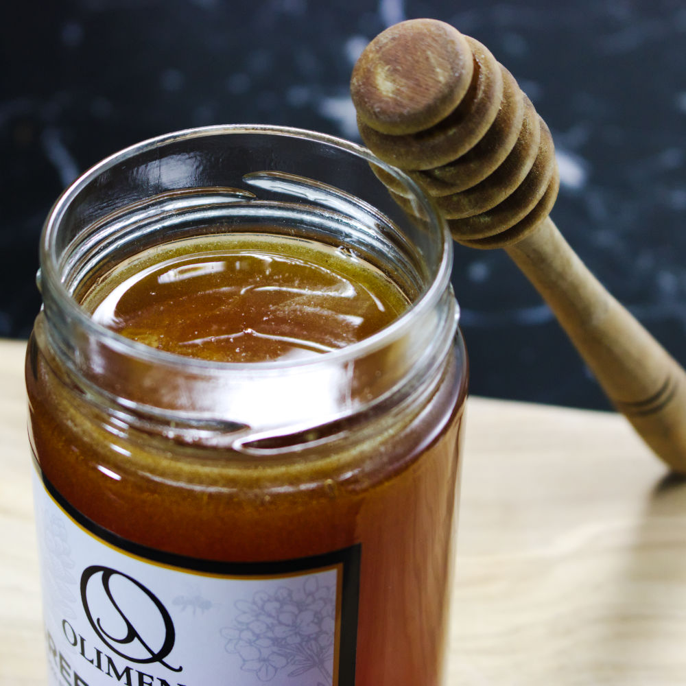 Rauwe Griekse honing